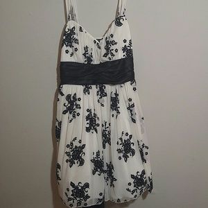 Black & White Mini Dress